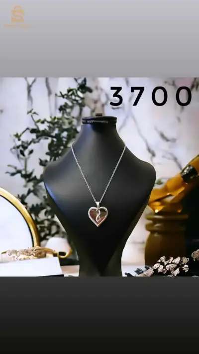 Collier en Argent et son suoerbere pendentif :3.7