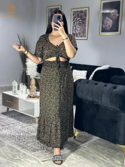 Ensemble gitane jupe et brassière