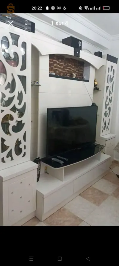 living et meuble tv