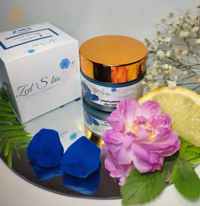 Masque Naturel à l'Indigo Bleu