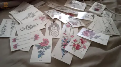 A L'APPROCHE DE L'ÉTÉ PROMOTION TATTOOS DISOLVABLE POUR 2 FEUILLES ACHETER LA 3 ET GRATUITE