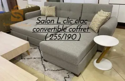des salons l et convertible