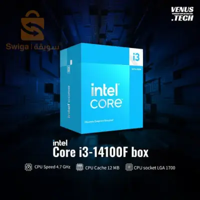 CPU processeur intel core i3 14100f en boîte scellé en usine pour LGA 1700