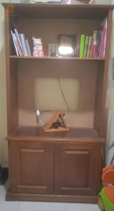 meuble TV en bois hêtre