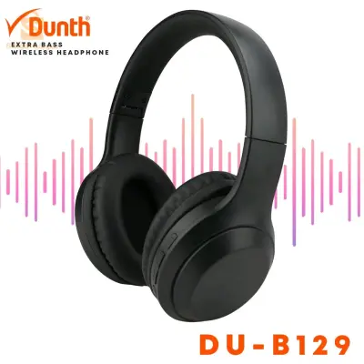 سماعة بلوتوث لاسلكية، ميكروفون ستيريو مدمج DUNTH DU-B129