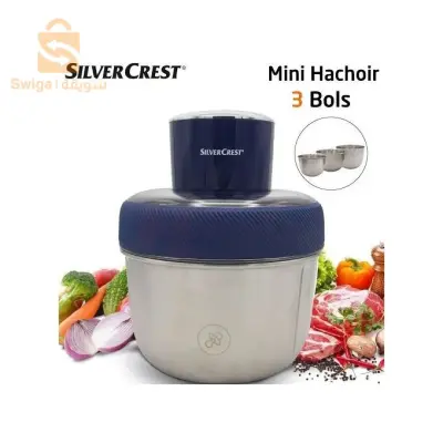 Hachoir Multifonctionnel 350W Silver Crest MC376-