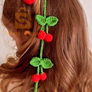 Accessoires cheveux en crochet