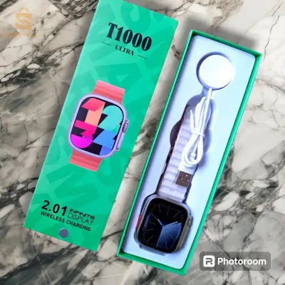 Smart watch T1000 ( Bracelet Blanc)