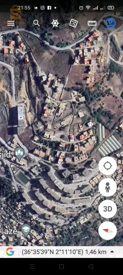 terrain cherchell