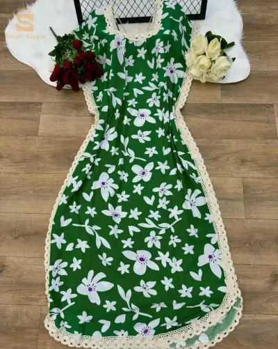 Robe d'ete froisse