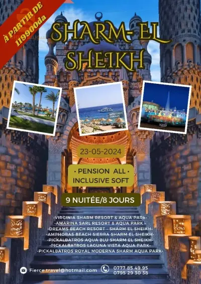 voyages organisés SHARM SHEIKH
