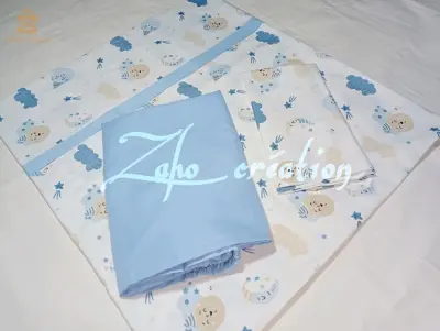 Drap bébé 3 pièces