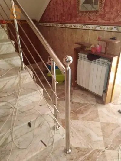 rampe d'escalier inox