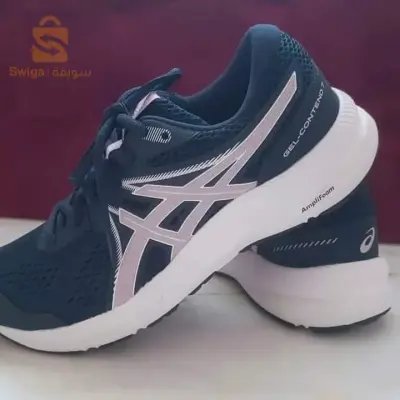 #Disponible_0558459644
Chaussures de #Sport_Femme
 #Asics_Gel_contend_7w 
 Couleur: French Blue Barely Rose
  Pointure : 38 =(24.0 cm) 
#Bienvenue 
#asicsrunning #asics #asicsaddict