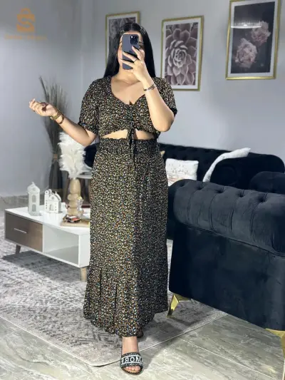 Ensemble gitane jupe et brassière