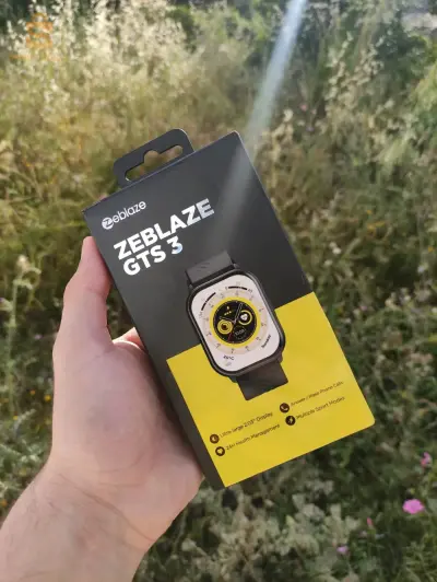 Montre intelligente Zeblaze GTS 3⌚🟡⚫