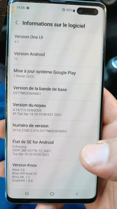 Salsung galaxy S10 5G 512Go