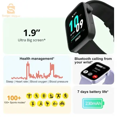 Smart warch colmi p71 original utilisé 2 jrs d'essaie etat 10/10