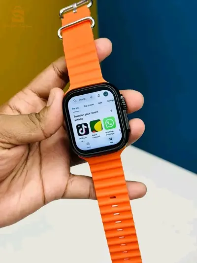 الساعة المتكاملة وصلت..🔥 
⚜️ S8 Ultra Smart watch 4G 
أول ساعة بنظام اندوريد بالكامل بتفتح فيس وواتس ويوتيوب وتحميل برامج من Play store.💪
ومعاها 2 استراب هديه 👏

 مميزاتها:👇
🔹️ بطاقة SIM مدمجة متوافقة للاتصال بالانترنت والمكالمات الهاتفية. 
🔹️ شاشة OLED تعمل باللمس بحجم 1.54 بوصة ودقة 240 × 240 بكسل.
🔹️ نظام التشغيل Android ومعالج MTK6261D.
🔹️ ذاكرة وصول عشوائي RAM بسعة 64 ميجابايت وذاكرة قراءة فقط ROM بسعة 128 ميجابايت.
🔹️ متوافقة مع نظام iOS و Android.
🔹️ متابعة اللياقة البدنية ومراقبة معدل ضربات القلب والنوم.
🔹️ تنبيهات الرسائل والمكالمات وإنذار الجلوس لفترات طويلة.
🔹️ تحكم في الموسيقى والكاميرا ووضع الطيران.
• مقاومة للماء.
🔹️ بطارية قوية بسعة 380 مللي أمبير.
🔹️ خفيفة الوزن بوزن 45 جرام فقط.
————————————————-
🛒 للحجز، أرسل رقم الموبايل والعنوان على: 
 الوتساب:  1022620581    
 أو رسائل الصفحة.📥

#S8_Ultra_Smart_watch_4G