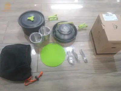 kit de cuisine pour camping
