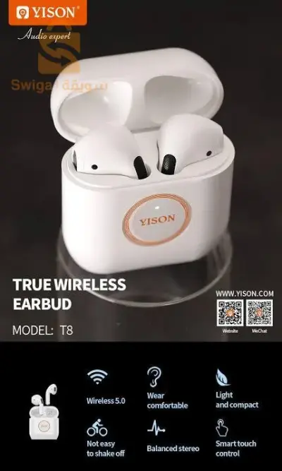 Air pods tws t8 yison.