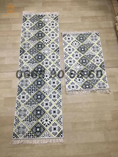 tapis de cuisine 2 pièces