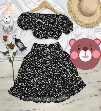 ensemble jupe et top standard