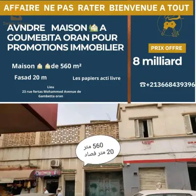 un vieux bâti pour les promoteur