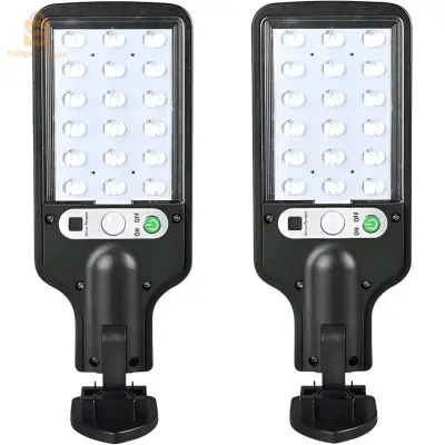 Lampe solaire d'extérieur avec 3 modes d'éclairage Étanche avec Télécommande et Détecteur de Mouvement