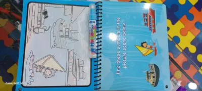 😍😍très bon coloriages pour bébé  avec l'eau et pour un enfant 😍😍
