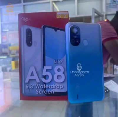 itel a58 lite smartphone