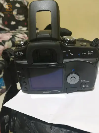 caméra  sony  dslr  a100  alpha   avec   2 oubj. neuf