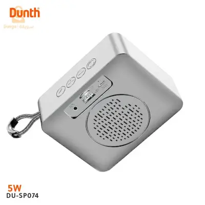 مكبر صوت بلوتوث لاسلكي صغير، عالي الدقة IPX6 مقاوم للماء 5 وات DUNTH DU-SP074$👍