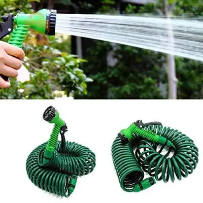 Tuyau D’Arrosage 20M avec Pistolet et Raccords$🤍🤍