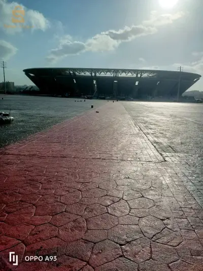 خرسانة مطبوعة