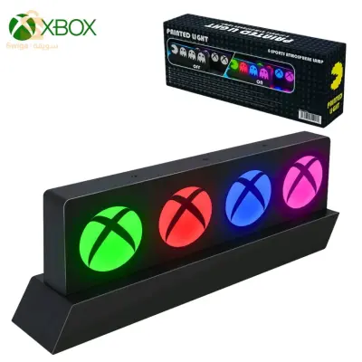 مصباح إضاءة LED بأيقونات Xbox مع 3 أوضاع إضاءة - إضاءة ملونة تفاعلية مع الموسيقى$👍