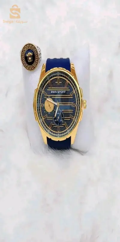 سلعة تتكلم وحدها ✨🔥 سلعة مشالله روعة 💫💯 جودة ريعة بزاااف ⌚ساعة  300da+2000daللخاتم