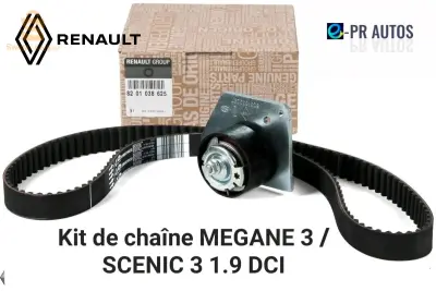 kit de chaîne MEGANE III  / SCENIC III 1.9 DCI