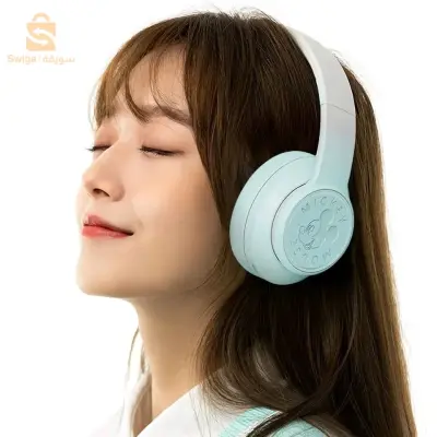 Disney casque sans fil original à suppression de bruit, stéréo, écouteur, jeu de video