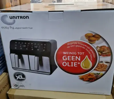 Friteuse sans huile UNITRON 10L double bag$🤍🤍