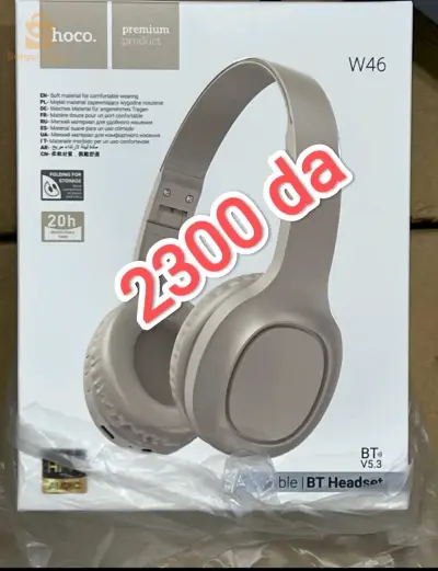 casque HOCO w46 20 heures