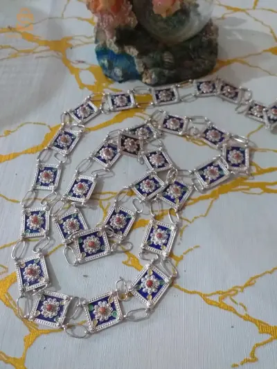 محزمة فضة مئة بالمئة