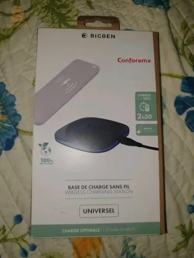 chargeur sans fil d origine de marque bigben venu de france