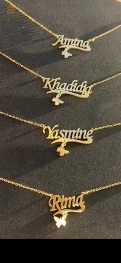 collier personnalisé en acier inoxydable 💥