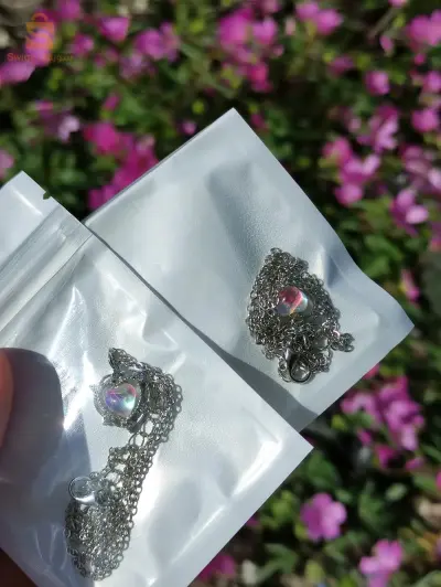 Collier pour filles avec cœur