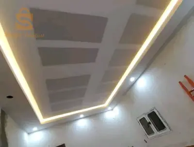 decoration placo platr