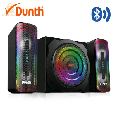 سماعات كمبيوتر الألعاب أمبير AUX/USB/FM، قوة 8000 واط DUNTH DU-SP651G$👍