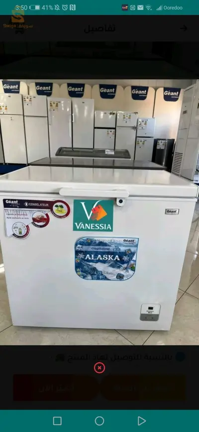 Congélateur marque géant 260L