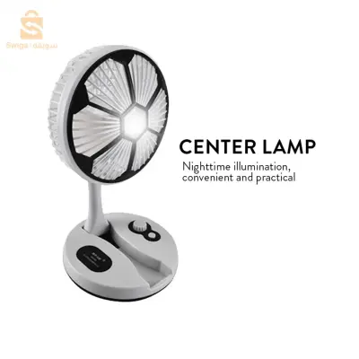 Ventilateur de Table Pliante en Forme de Baby Foot 32x17CM