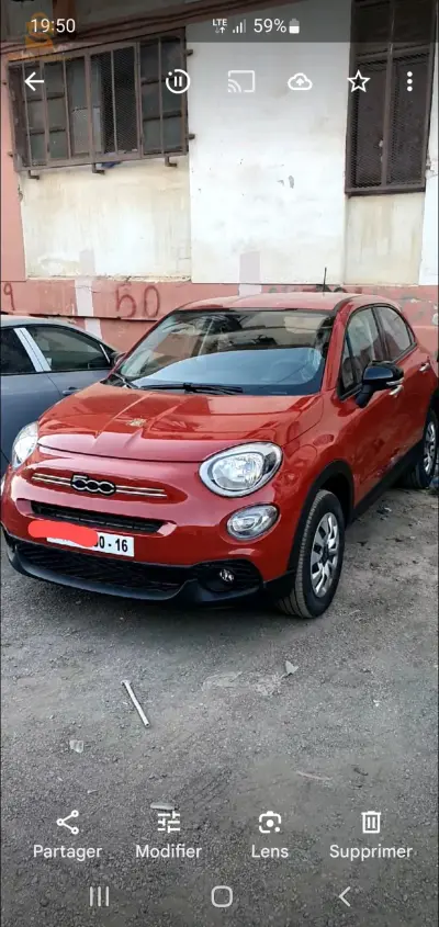 Fiat500x culte 2024 rouge 00km